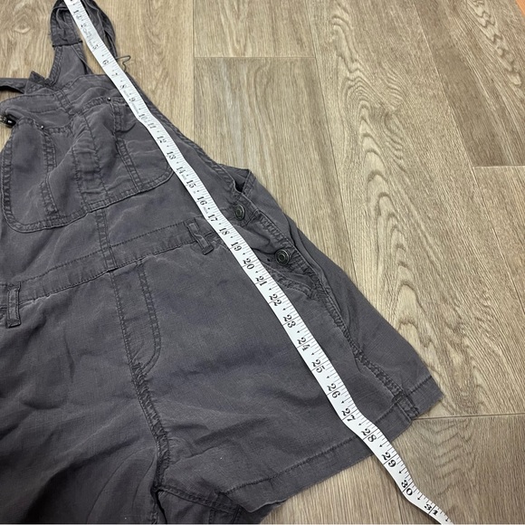 Aritzia TNA gray overall shorts Lyocell women’s xxs - Picture 10 of 11